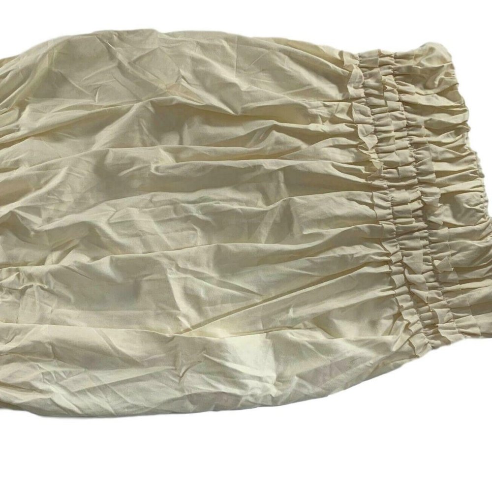 Lush Decor Cream King Size Sham Pintucks Textured